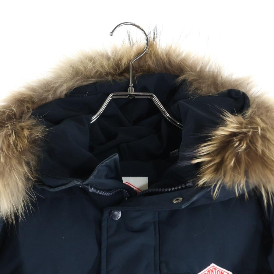 Danton（ダントン） ファー付き フーデッド中綿ダウンジャケット