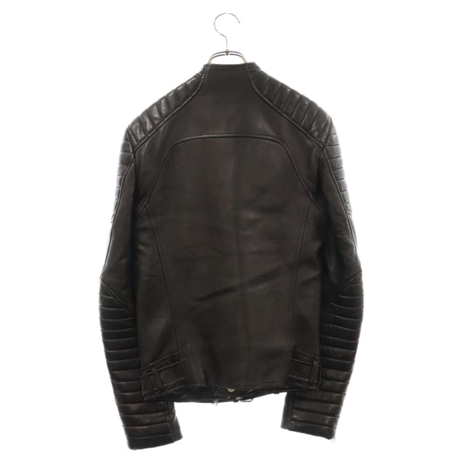 BALMAIN（バルマン） 13AW ラムスキン バイカーレザー ライダース
