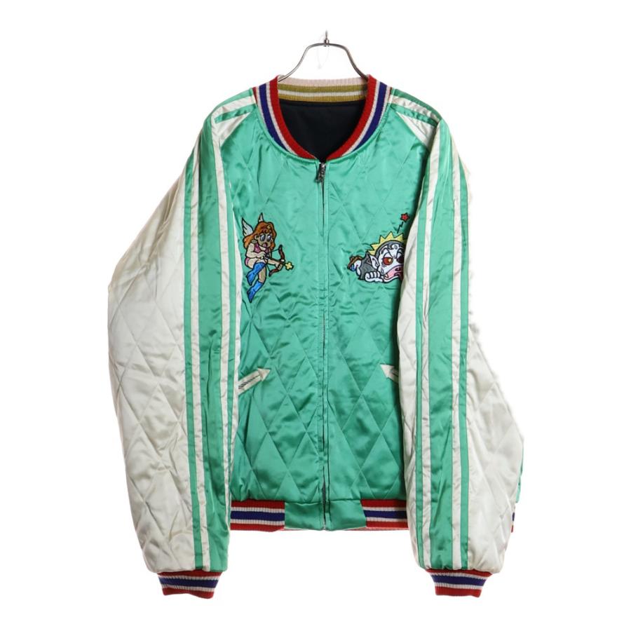 SAPEur サプール ×ビックリマン バーシティリバーシブルジャケット