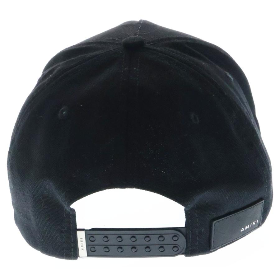 AMIRI（アミリ） MAロゴ ラインストーンキャップ 帽子