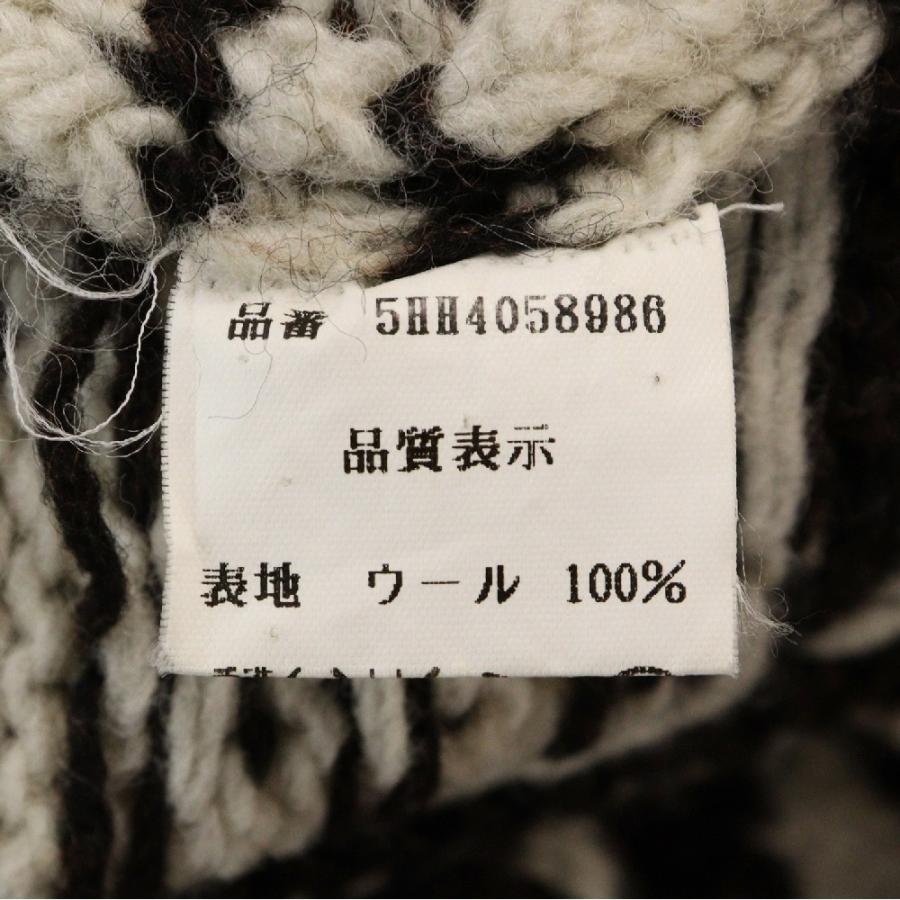 Dior HOMME ディオールオム 05AW エディ期 ノルディック柄 ウール