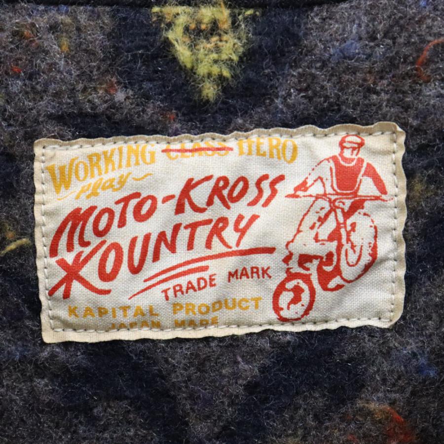 KAPITAL（キャピタル） Bone Denim Motocross Jacket 14ozモトクロス