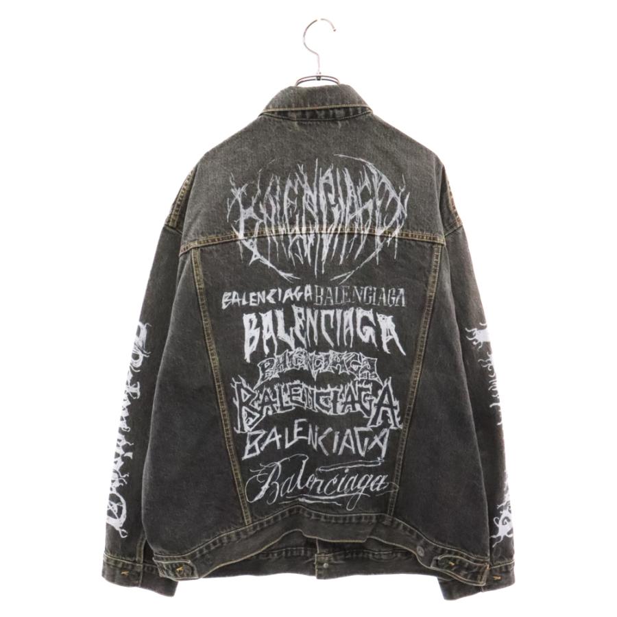 BALENCIAGA（バレンシアガ） 24SS LARGE FIT JACKET WASHED BLACK