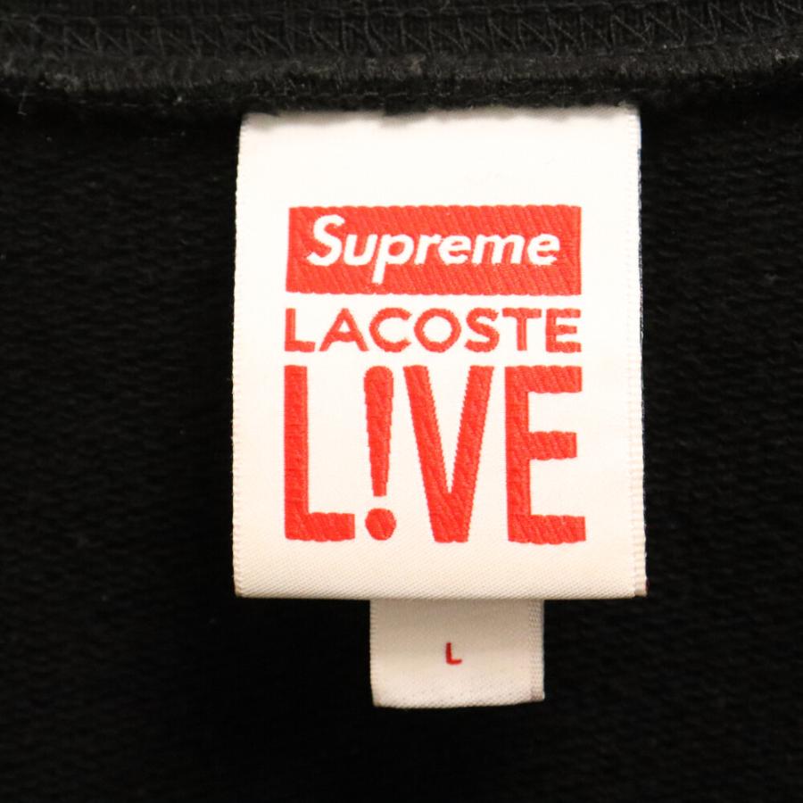 Supreme（シュプリーム） 18SS ×Lacoste Crewneck SH8513 ラコステ