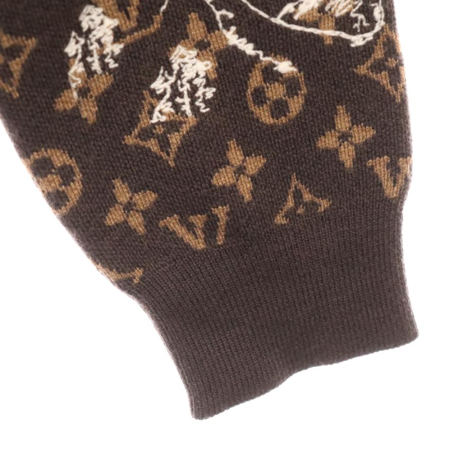 LOUIS VUITTON（ルイ・ヴィトン） 23AW モノグラム総柄クルーネック