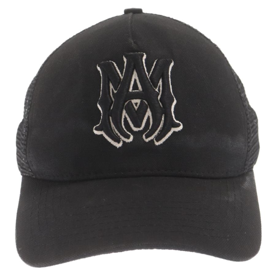 AMIRI（アミリ） MA TRUCKER CAP MAロゴ刺繍 メッシュトラッカー