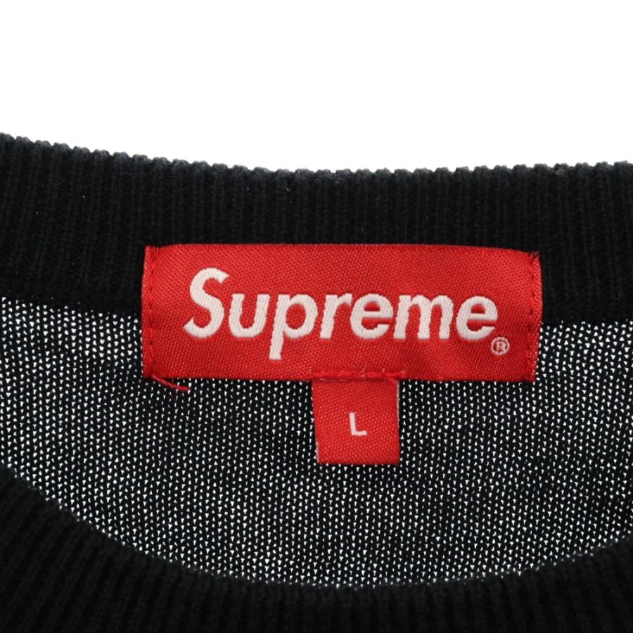 Supreme（シュプリーム） 19AW Logo Stripe Knit Top ロゴストライプ