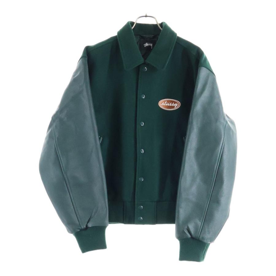 STUSSY（ステューシー） 25AW Script Oval Varsity Jacket ウール