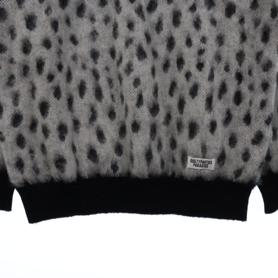 WACKO MARIA（ワコマリア） Leopard jacquard Mohair Knit Sweater