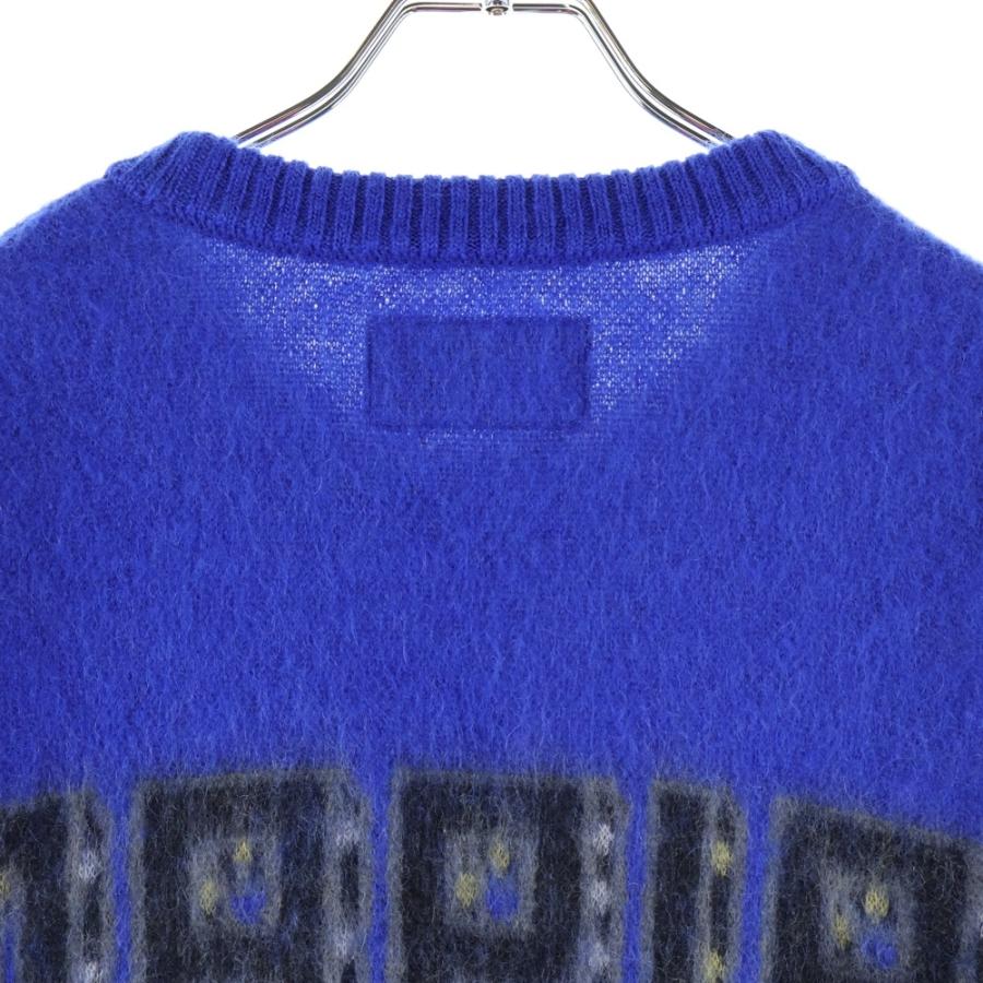 WACKO MARIA（ワコマリア） 23AW LOGO MOHAIR KNIT JACQUARD SWEATER