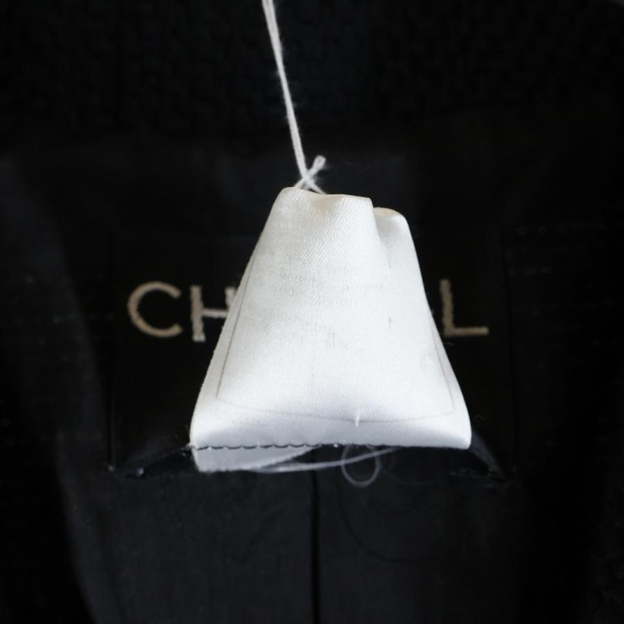 CHANEL（シャネル） ロゴボタン アンゴラ混 ウール ツイード ダブル