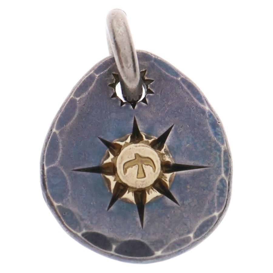 goro's（ゴローズ） たたきメタル小 ペンダントトップ シルバー