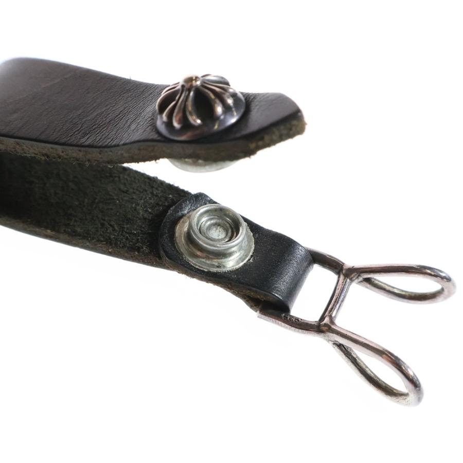 CHROME HEARTS（クロムハーツ） BELT LOOP クロスボールボタンレザー