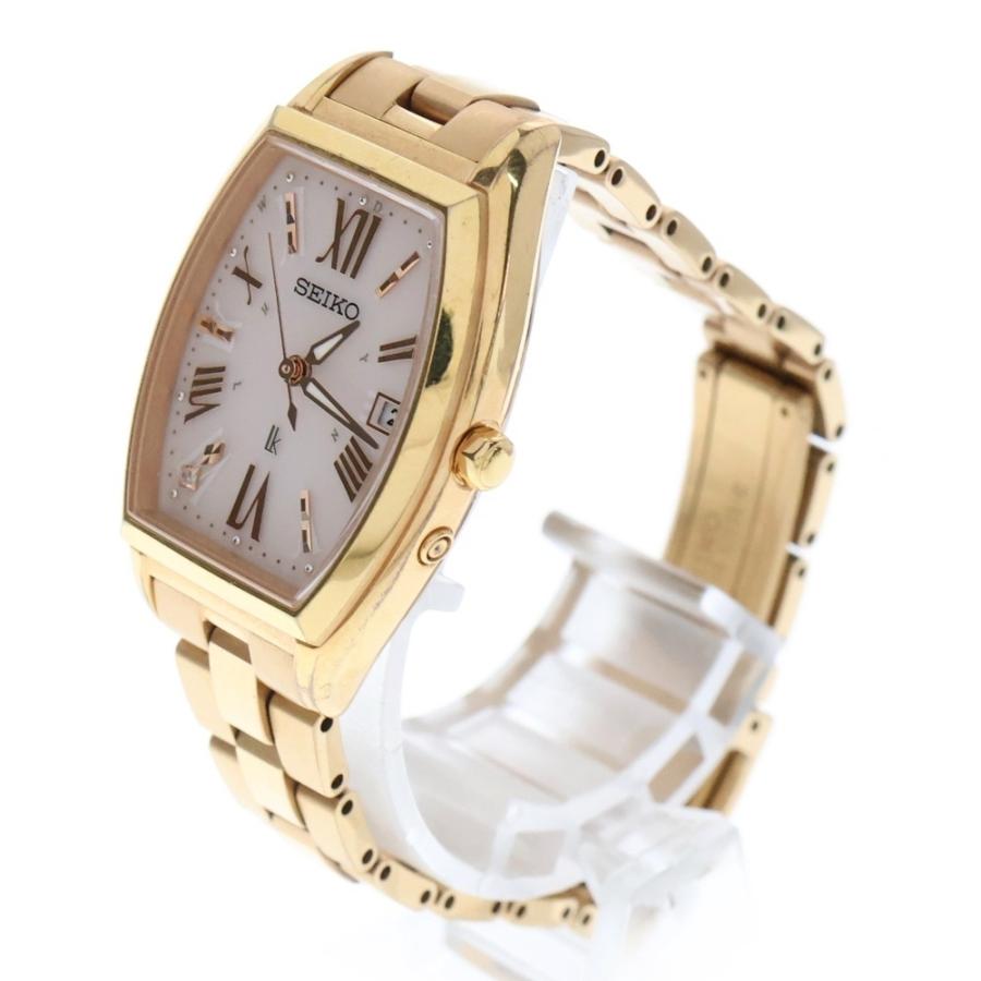 SEIKO（セイコー） 1B32-0AD0 LUKIA ルキア ピンク文字盤 SS/QZ