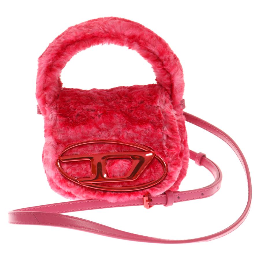 DIESEL（ディーゼル） 1DR XS 2WAY ファーデザイン ショルダーバッグ