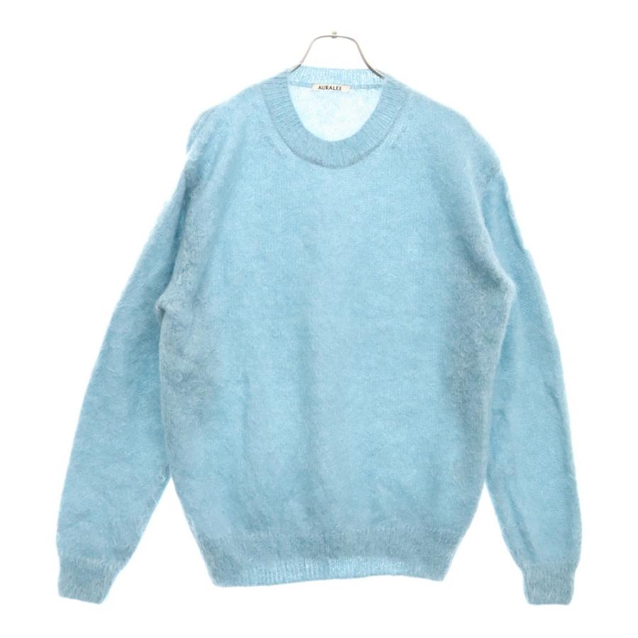 AURALEE（オーラリー） 21AW BRUSHED SUPER KID MOHAIR KNIT P/O