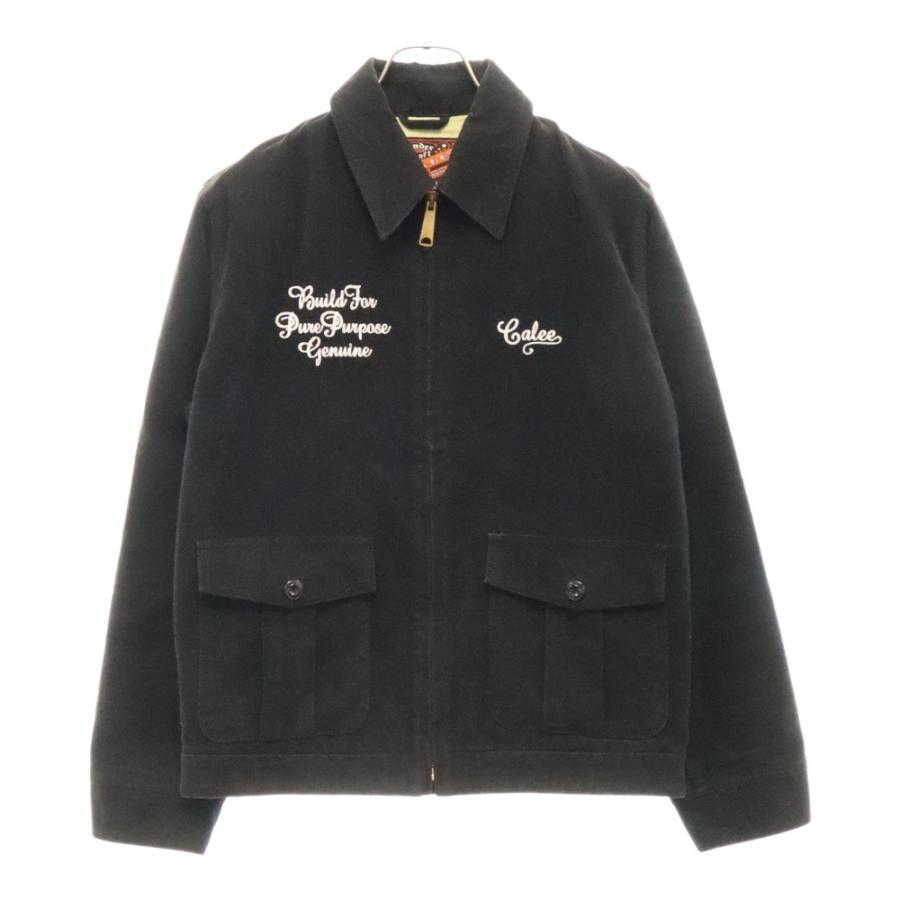 CALEE（キャリー） フロント ロゴエンブロイダリー コーデュロイ