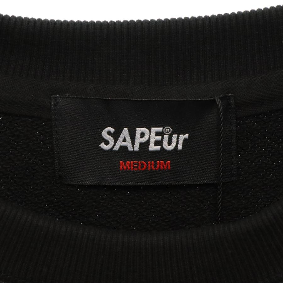 SAPEur サプール USAPE CREWNECK プリント クルーネック 長袖