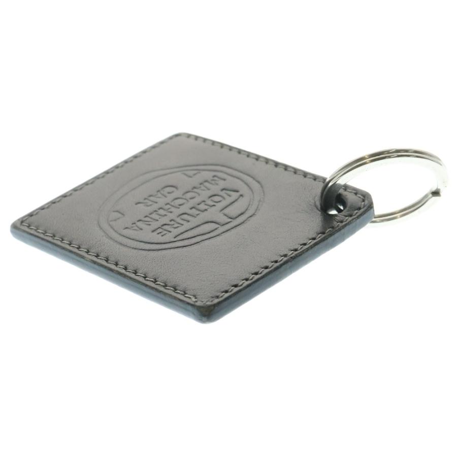 HERMES（エルメス） スクエア レザー キーホルダー ブラック : BRING