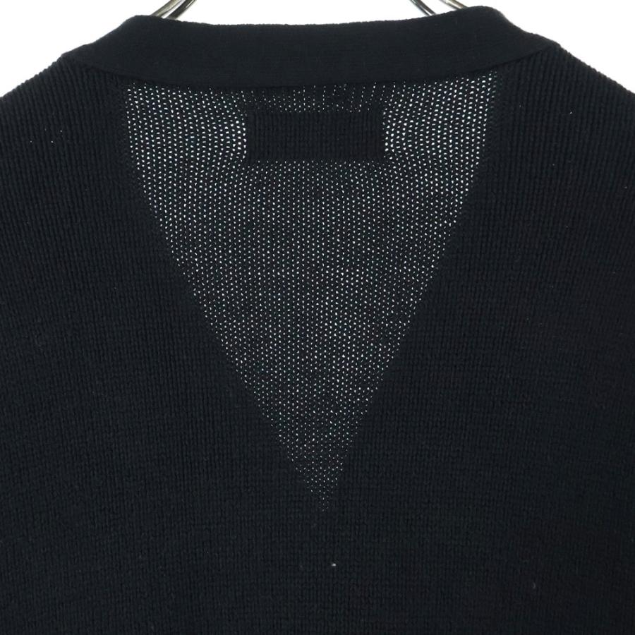 WIND AND SEA（ウィンダンシー） LIGHT KNIT CARDIGAN SEAロゴ ミドル