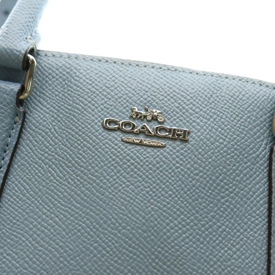 COACH（コーチ） フロントロゴデザイン チャーム付き ハンドバッグ
