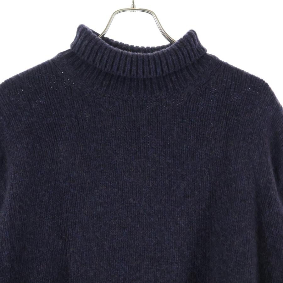 AURALEE（オーラリー） CAMEL WOOL MIX KNIT TURTLE NECK キャメル