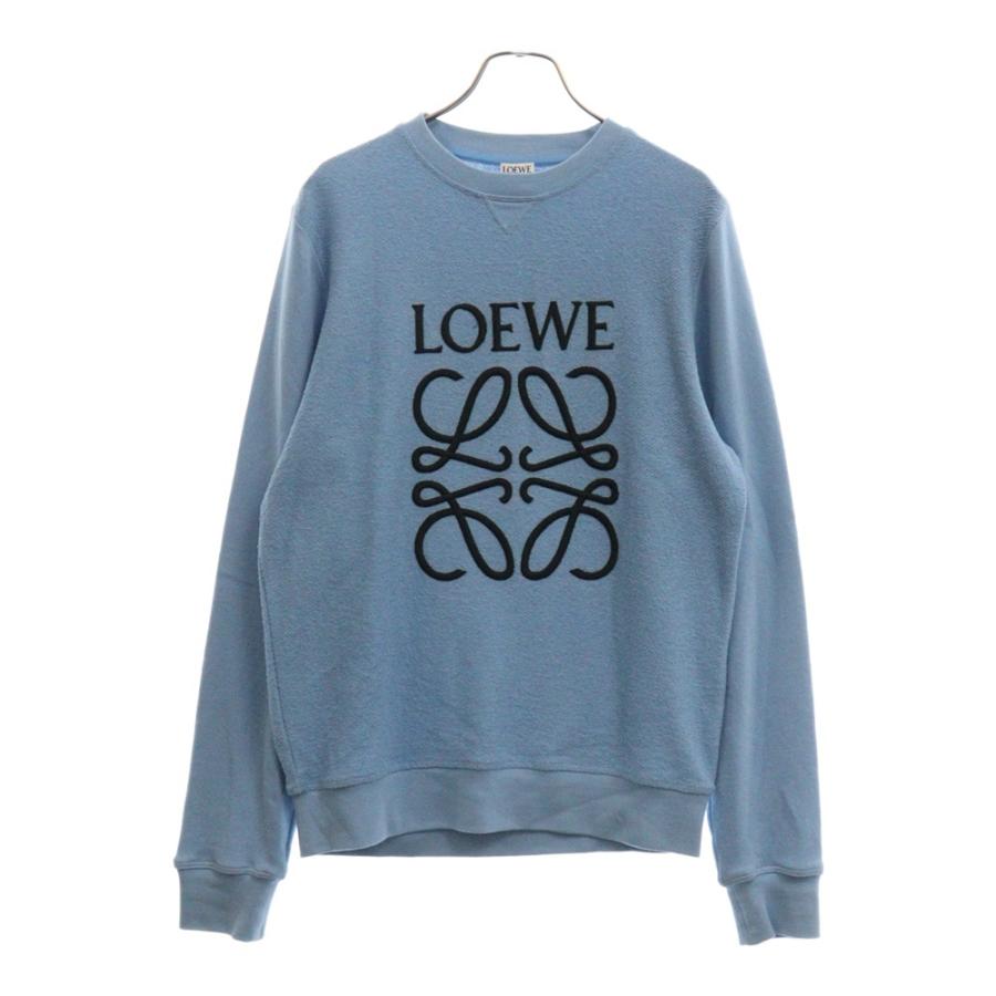 LOEWE（ロエベ） アナグラム ロゴ刺繍 インサイドアウト クルーネック