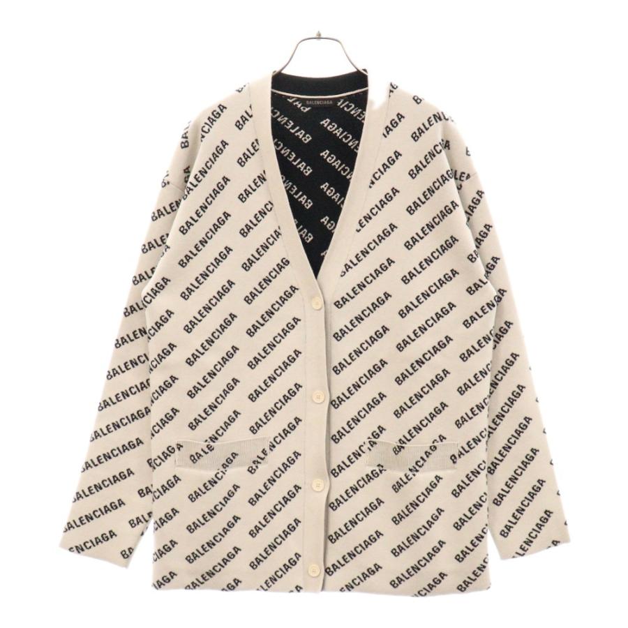BALENCIAGA（バレンシアガ） 22SS Allover Logo Cardigan オール