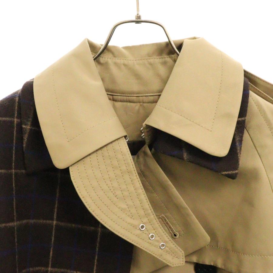 sacai（サカイ） 20SS Gabardine and Melton Wool ウール 切替