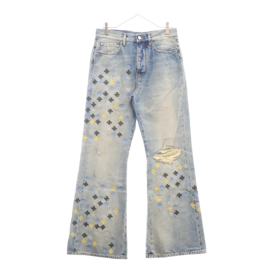 AMIRI（アミリ） 25SS MA QUAD EMBROIDERED FLARE / IND ロゴ刺繍
