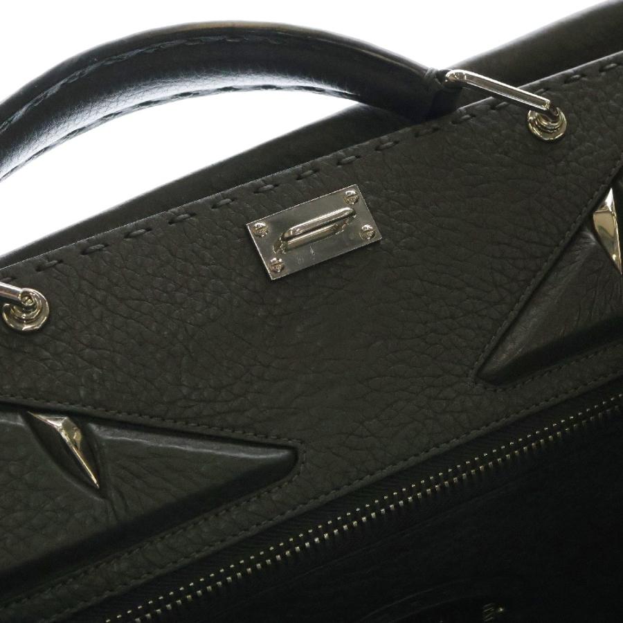 FENDI（フェンディ） ピーカブー バグズ モンスターアイ レザー 2WAY