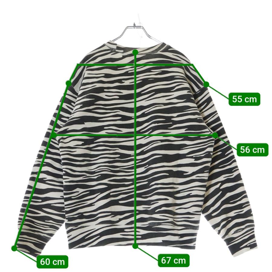 Supreme（シュプリーム） 22AW Box Logo Crewneck Zebra ゼブラ柄