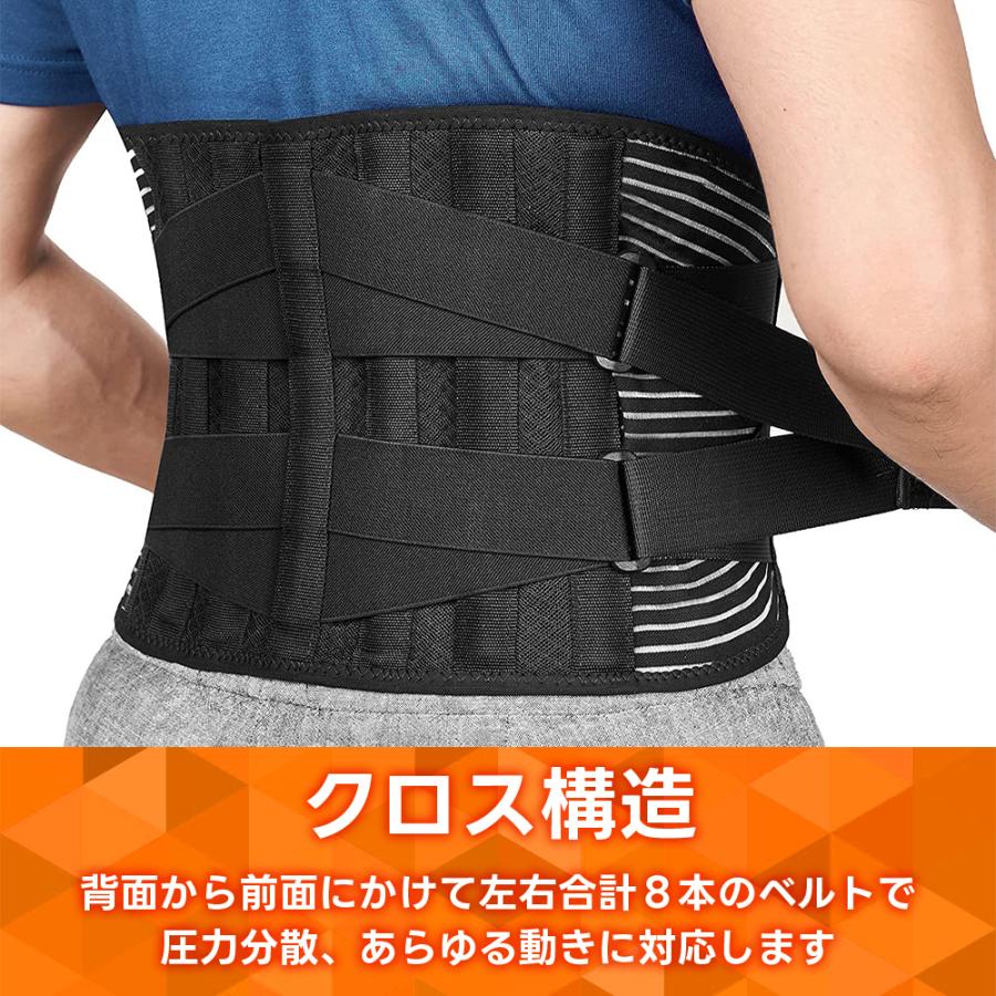腰痛サポートベルト コルセット ベルト ヘルニア 腰 サポーター 腰椎