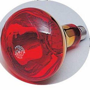 赤外線治療器用電球(ランプ) 赤球 細口300W (レッドサンSD.DX.レッド