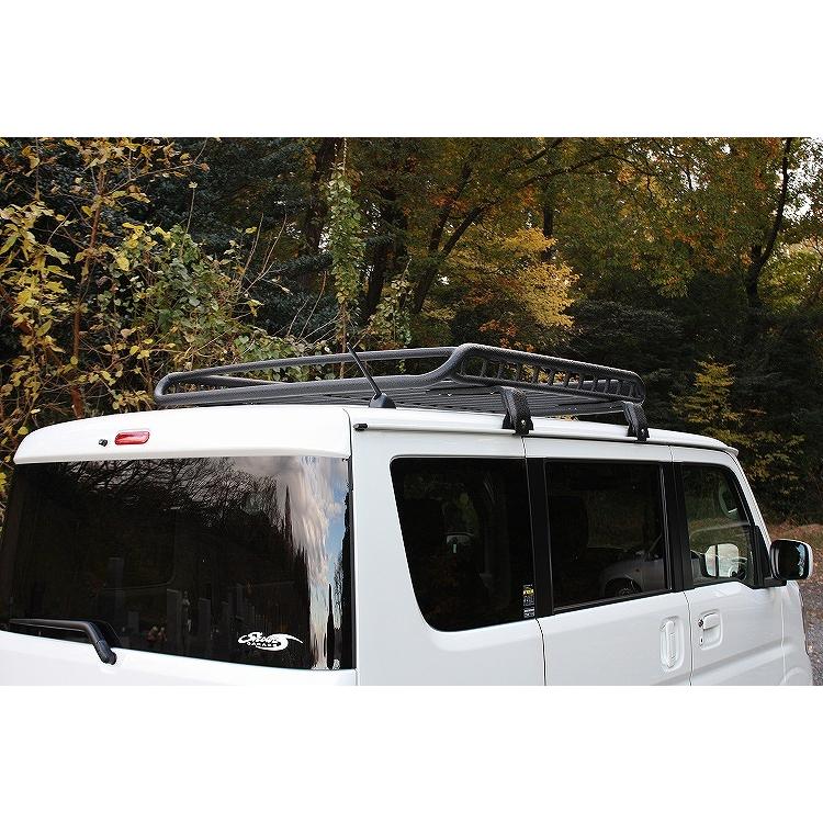 Aーx ショウワガレージ ルーフラック フット付 Mサイズスーパーワイド