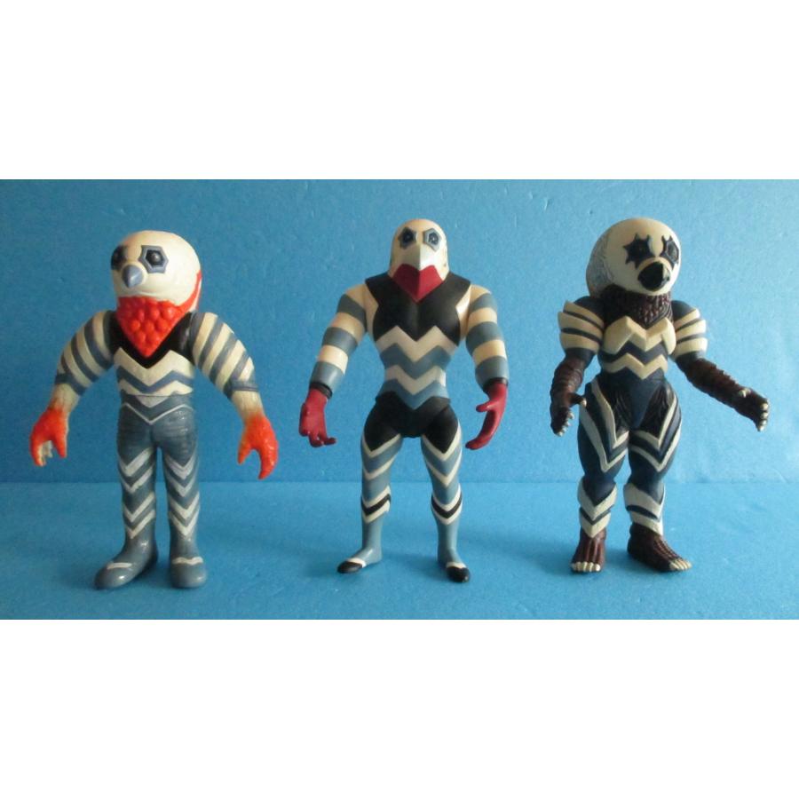 バンダイ マーミット ガッツ星人 ソフビ3種 ウルトラマン 桑田二郎