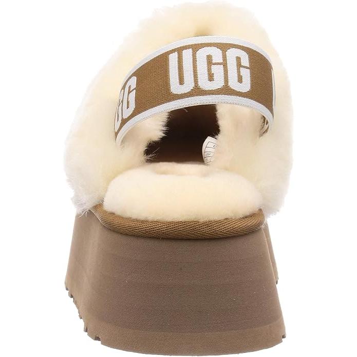 UGG（アグ） ファンケット チェスナット ファー サンダル レディース