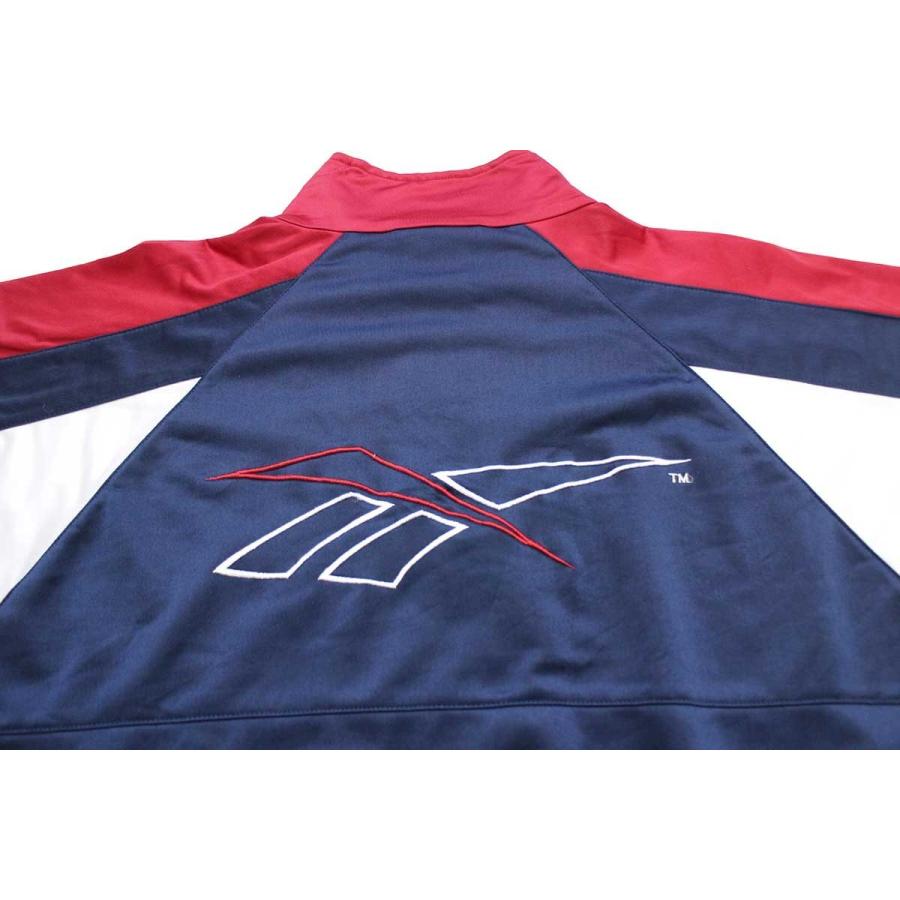 90s Reebokリーボック ロゴ刺繍 マルチカラー 切り替え トラック