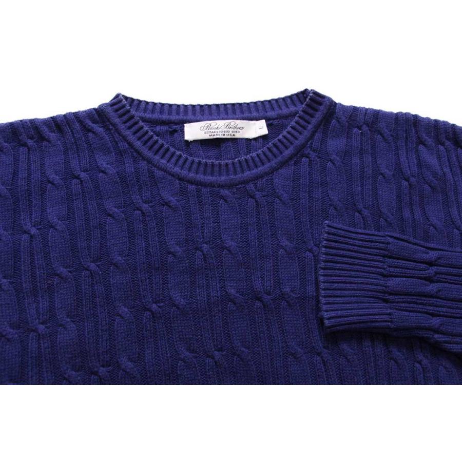 BROOKS BROTHERS（ブルックスブラザーズ） 90s USA製 ケーブル編み