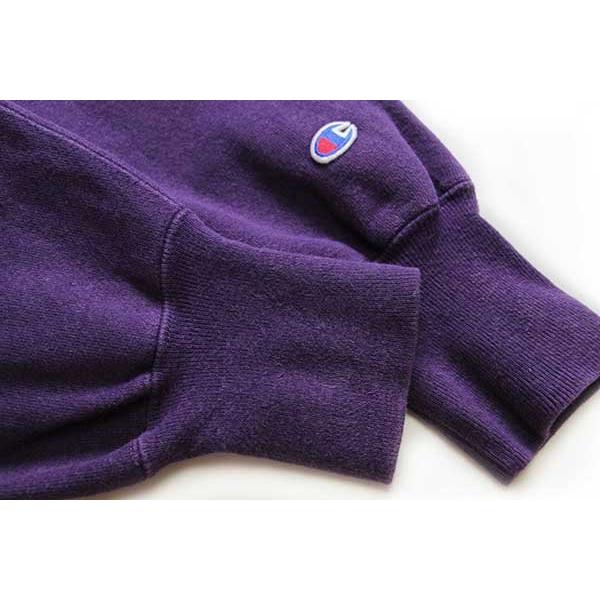 Champion（チャンピオン） 90s USA製 スクリプト ビッグロゴ刺繍