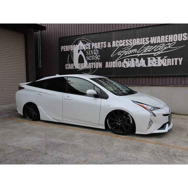 50プリウス前期 フロントリップスポイラーVer2 FRP未塗装 【シックス