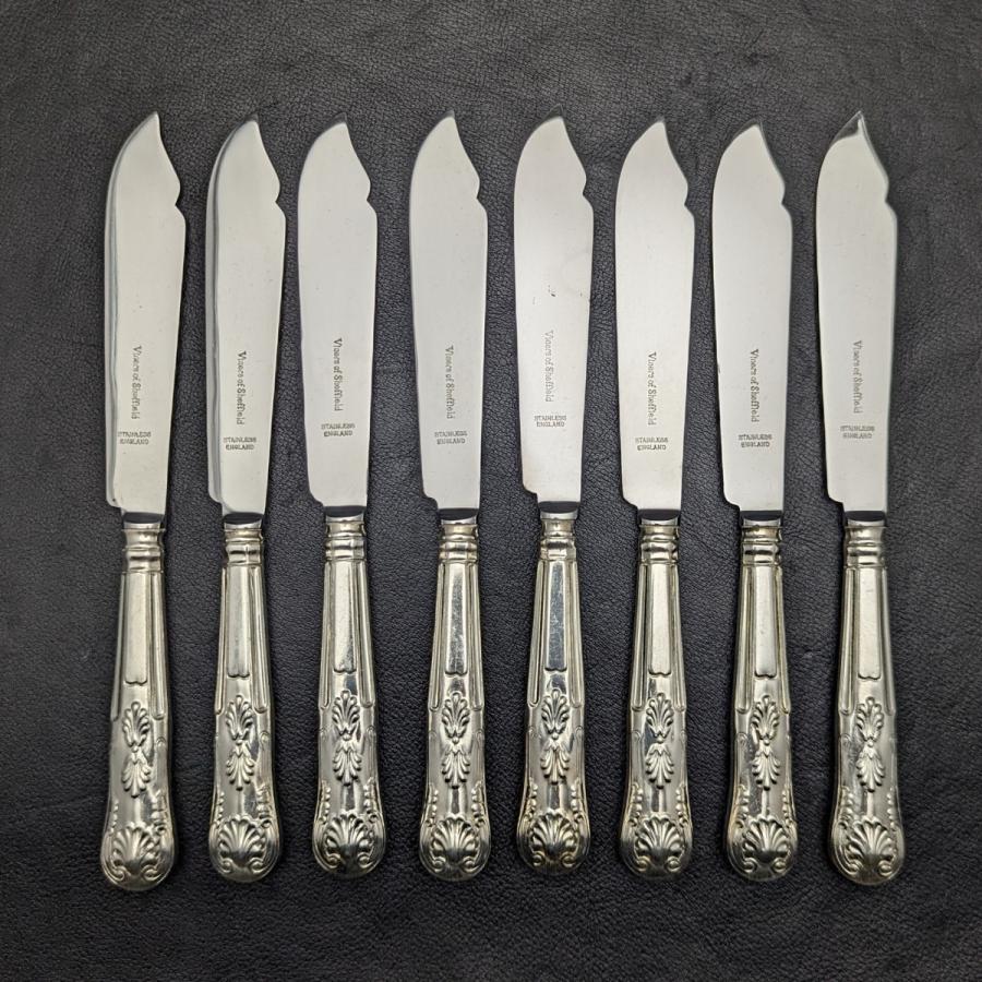 英国ヴィンテージ シルバープレートハンドル ステンレスブレード