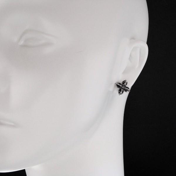 ZOCALO（ソカロ） ダブル・ドージェ・スタッド・ピアス・片売り