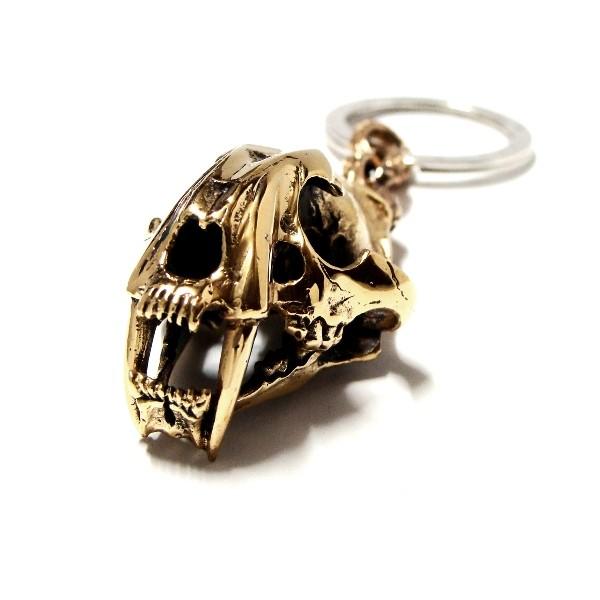 ZOCALO（ソカロ） サーベル タイガー キーホルダー (ブロンズ製) ZZSPB