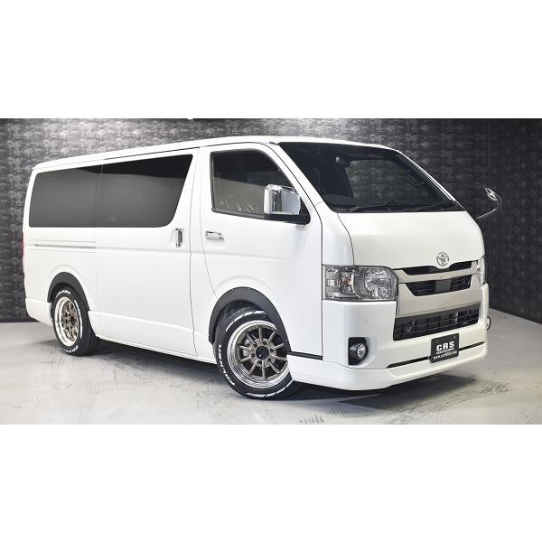 17インチ 6H139.7 8.5J+10〜+35 6穴 1本 ハイエース 2ピース ホイール