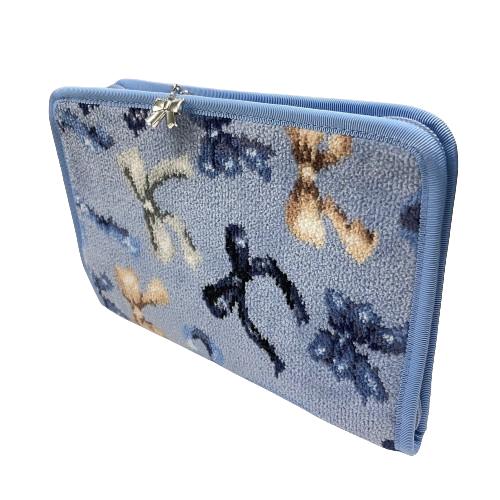 feiler（フェイラー） マルチケース フラッターリボン ライトブルー