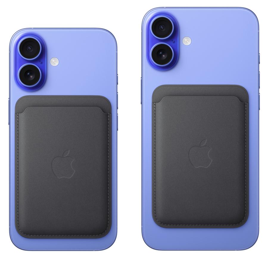 Apple 純正 FineWoven Wallet MagSafe対応 ブラック 並行輸入品