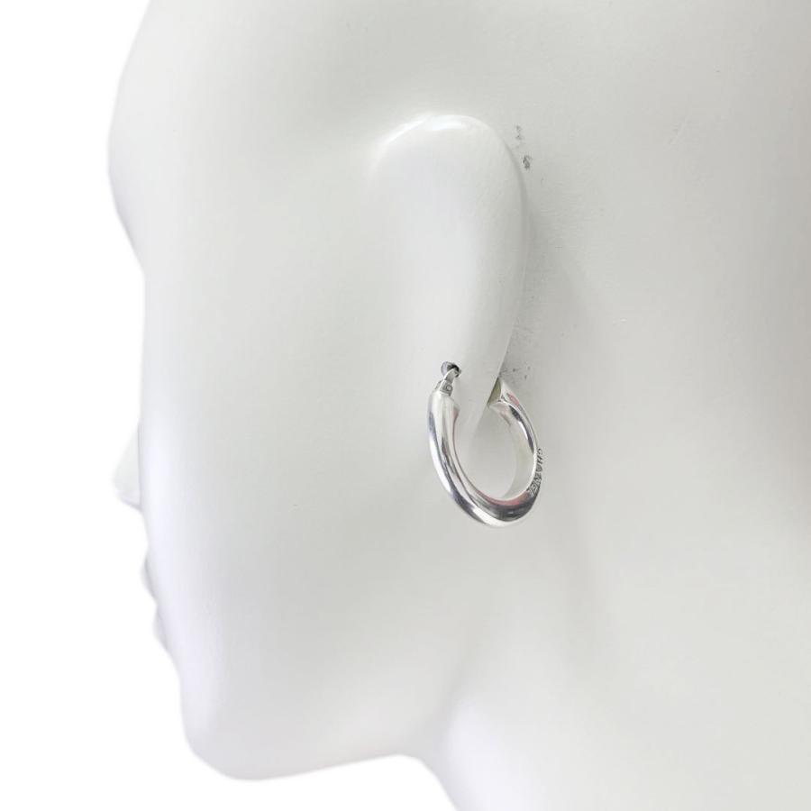 CHANEL（シャネル） フープピアス ロゴ 925 シルバー ヴィンテージ