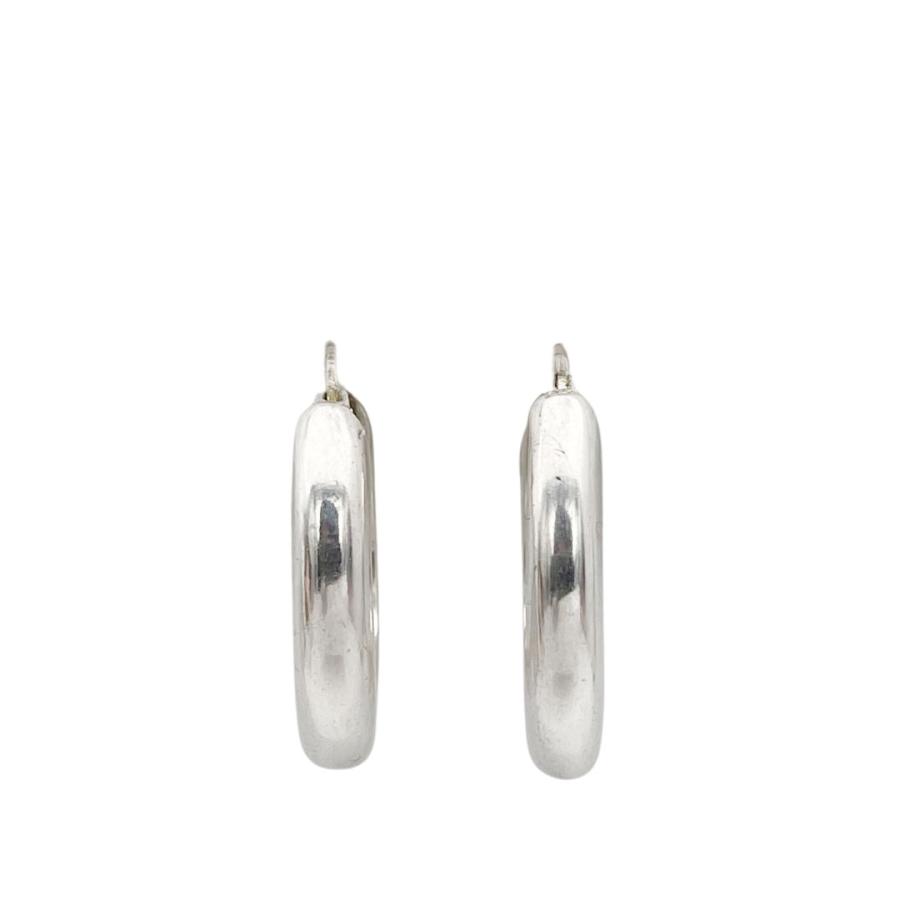 CHANEL（シャネル） フープピアス ロゴ 925 シルバー ヴィンテージ