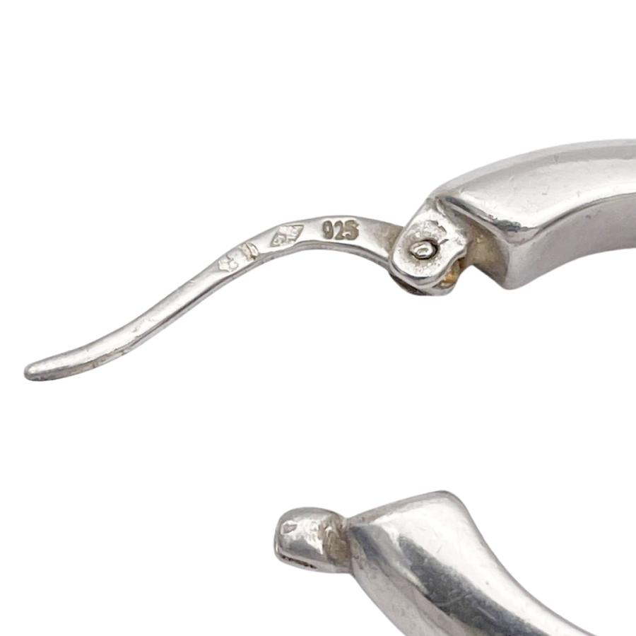 CHANEL（シャネル） フープピアス ロゴ 925 シルバー ヴィンテージ